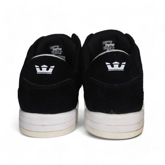 Supra Erik Ellington Pro Suede Skate Shoes Black / White 08114-002 Men's 12 - Picture 5 of 11